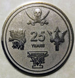 SEAL Team 5 / Five 25 Years 1983 - 2008 Navy Challenge Coin