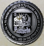SEAL Team 7 / Seven Bravo Bastards Platoon MCRF 2015 serial #096 Navy Challenge Coin