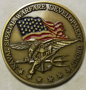 Naval Special Warfare Group 2012 DEVGRU SEAL Team Six / 6 Command Navy Challenge Coin