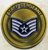 Staff Sergeant SSgt Air Force Challenge Coin