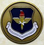 Air Education and Training Command AETC Air Force Challenge Coin