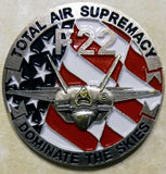 F-22 Raptor Elmendorf AFB, AK Air Supremacy Air Force Challenge Coin