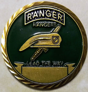 Rangers 3-Phases Training Army Challenge Coin
