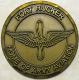 Apache AH-64 Chopper/Helicopter Ft. Rucker, AL Army Challenge Coin