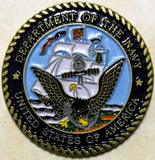 USS Lincoln CV-72 Aircraft Carrier Navy Challenge Coin
