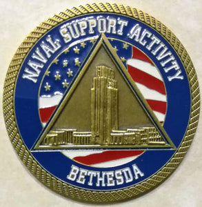 Naval Support Activity Bethesda Medical Center Navy Challenge Coin