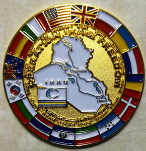 Navy Operation Iraqi Freedom Challenge Coin