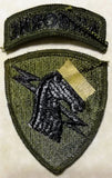 1st Special Operations Command Airborne w/Tab Subdued Army Patch