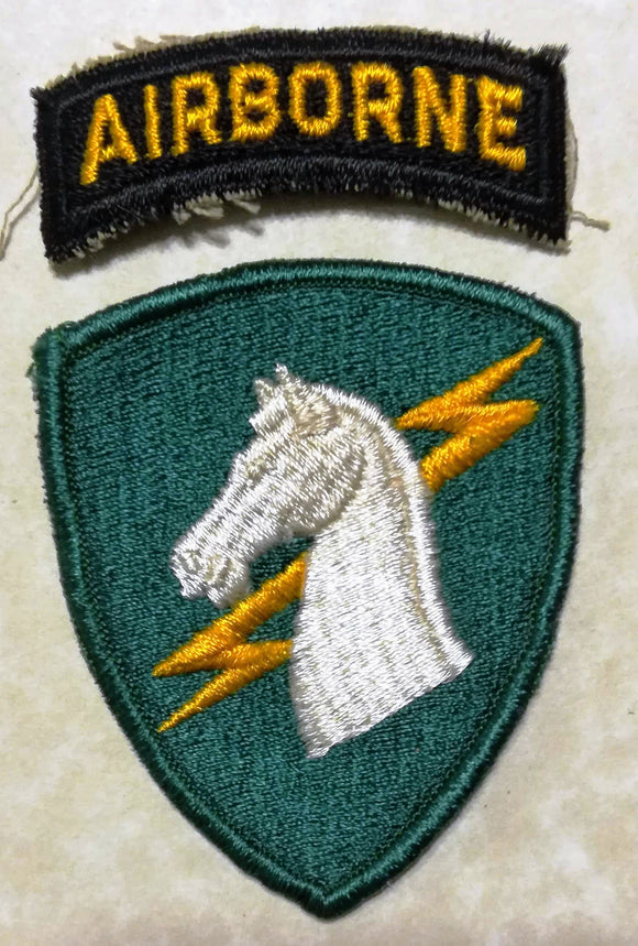 1st Special Operations Command Airborne w/ Tab Dress Army Patch