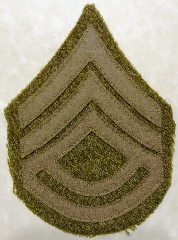 Army Battalion Sergeant Major 1905-1918 Chevron Patch