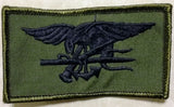 SEALs Naval Special Warfare 1980s Green Fatigues Patch