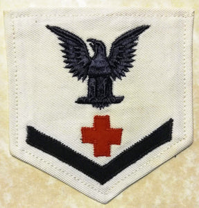 Petty Officer 3rd Class Corpsmen Rate WWII dated: 1943 Navy Patch