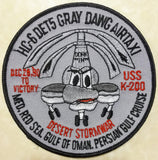 Helicopter Combat Support Sq 6 HC-6 Desert Storm Navy Patch
