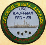 USS Kauffman FFG-59 Guided Missile Frigate Navy Patch