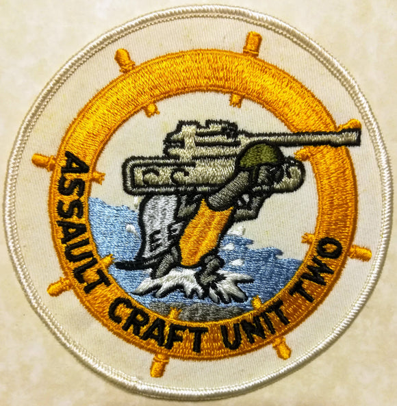 Assault Craft Unit Two/2 Vietnam Era Navy Patch