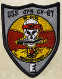 USS John F Kennedy CV-67 Weapons Navy Patch