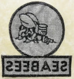 Seabee/CB 1980s Subdued Navy Patch