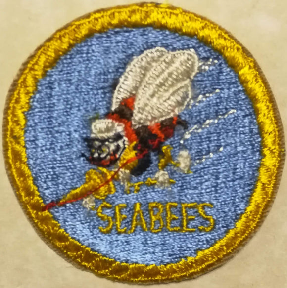 Seabee/CB Post WWII Navy Patch