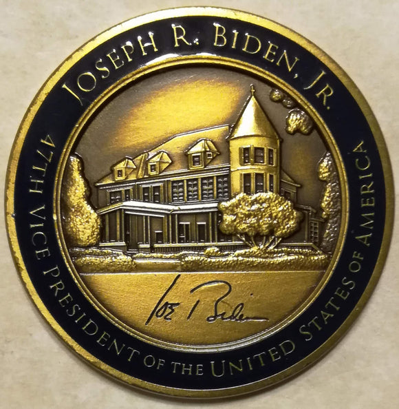 Joseph R Biden Jr. 47th Vice President Challenge Coin
