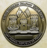 518th Engineer Company Fort Kobbe Panama Army Challenge Coin