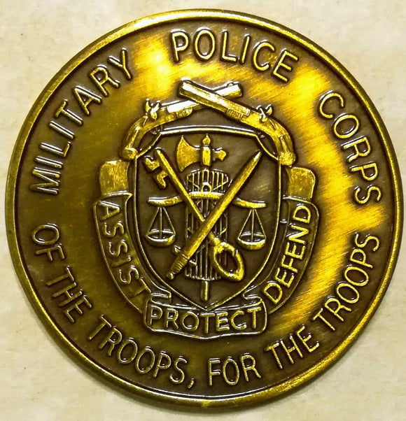 Military Police MP Corps Army Challenge Coin