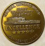 General Leonard Wood Army Community Hospital Army Challenge Coin
