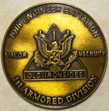 1st Armored Division 70th Engineer Battalion ALCAN Highway Army Challenge Coin