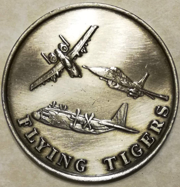 23rd Wing Flying Tigers 1990s Air Force Challenge Coin