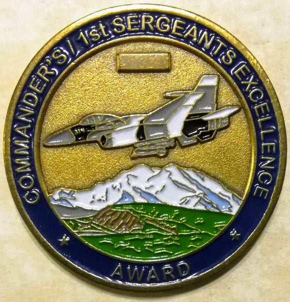 354th Aircraft Maintenance Sq Eielson AFB, AK Commanders ser#339 Air Force Challenge Coin