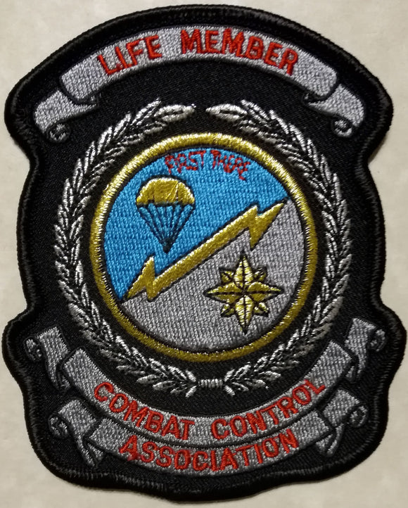 Combat Control Team Association Life Member Air Force Patch