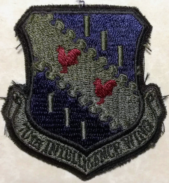 70th Intelligence Wing Subdued 1980s Air Force Patch