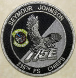 355th Fighter Squadron Chiefs Mig Killers Seymour Johnson F-15 Air Force Patch