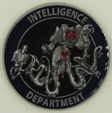 SEAL Delivery Vehicle Team 1  / One Intelligence Department Navy Challenge Coin