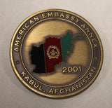 Central Intelligence Agency CIA Annex Hotel Ariana Tali-bar / TALIBAR Kabul Afghanistan Operation ENDURING FREEDOM Challenge Coin