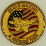 USAF & MACTEC A Winning Team Challenge Coin