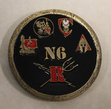 Command Control Communications Computer Intelligence Surveillance & Reconnaissance C4ISR N6 SEAL Delivery Vehicle Team One SDVT-1 Navy Challenge Coin