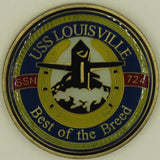 USS Louisville Sub/Submarine SSN-724 Navy Challenge Coin