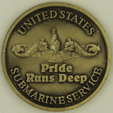 USS Louisville Sub/Submarine SSN-724 Navy Challenge Coin