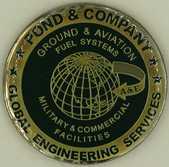 Pond & Company Global Engineering Services Challenge Coin