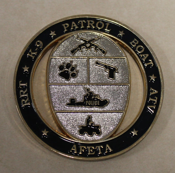 Central Intelligence Agency CIA The Farm Camp Peary Serial #380 Challenge Coin
