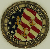 USS Lake Erie CG-70 Chiefs Mess Navy Challenge Coin