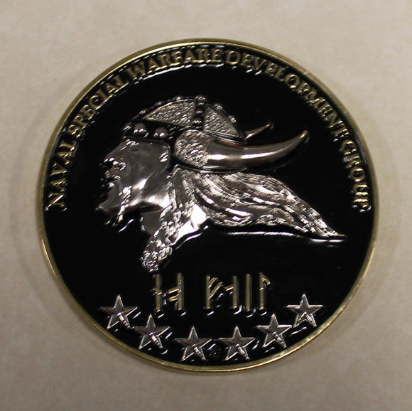 Naval Special Warfare Development Group DEVGRU Tier-1 SEAL Team 6 Gray Squadron Navy Challenge Coin