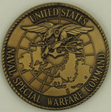 Naval Special Warfare Command SEAL Navy Challenge Coin