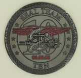 Naval Special Warfare SEAL Team Ten / 10 Operation RED WINGS Navy Challenge Coin