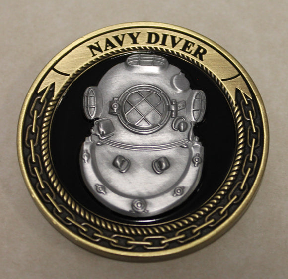 Navy Diver United Stated Navy Challenge Coin