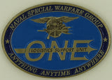 Naval Special Warfare Group One Logistics & Support Unit Chiefs Mess Challenge Coin