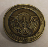 8th / Eighth Air Force Task Force 204 TF-204 TF-Bomber Nuclear Deterrence Thru Strength Air Force Challenge Coin