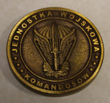 Polish Special Forces Commandos B Battalion TF-50 Jednostka Wojskowa Komandosów Zespoł Bojowy B, Combined Operations Challenge Coin