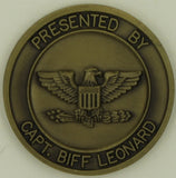 Commander Captain Biff Leonard Naval Special Warfare Group One / 1 DET 219 Navy Challenge Coin