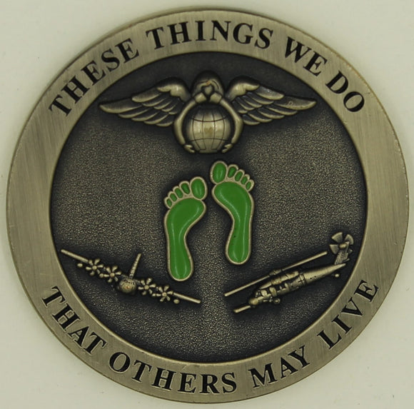 1st Expeditionary Rescue Group Turkey Pararescue / PJ  Operation INHERENT RESOLVE Air Force Challenge Coin